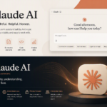Featured image showcasing Claude AI with a modern conversational interface, productivity tools, and a professional design highlighting AI-powered assistance.
